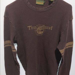 Men’s Timberland Long Sleeve - Brown - Large